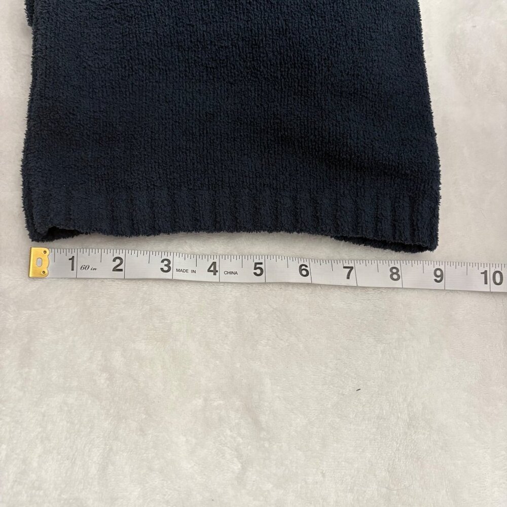 Akira Navy Blue Contemporary Cozy Knit Elevated Loungewear Pants Womens Small - Picture 7 of 7